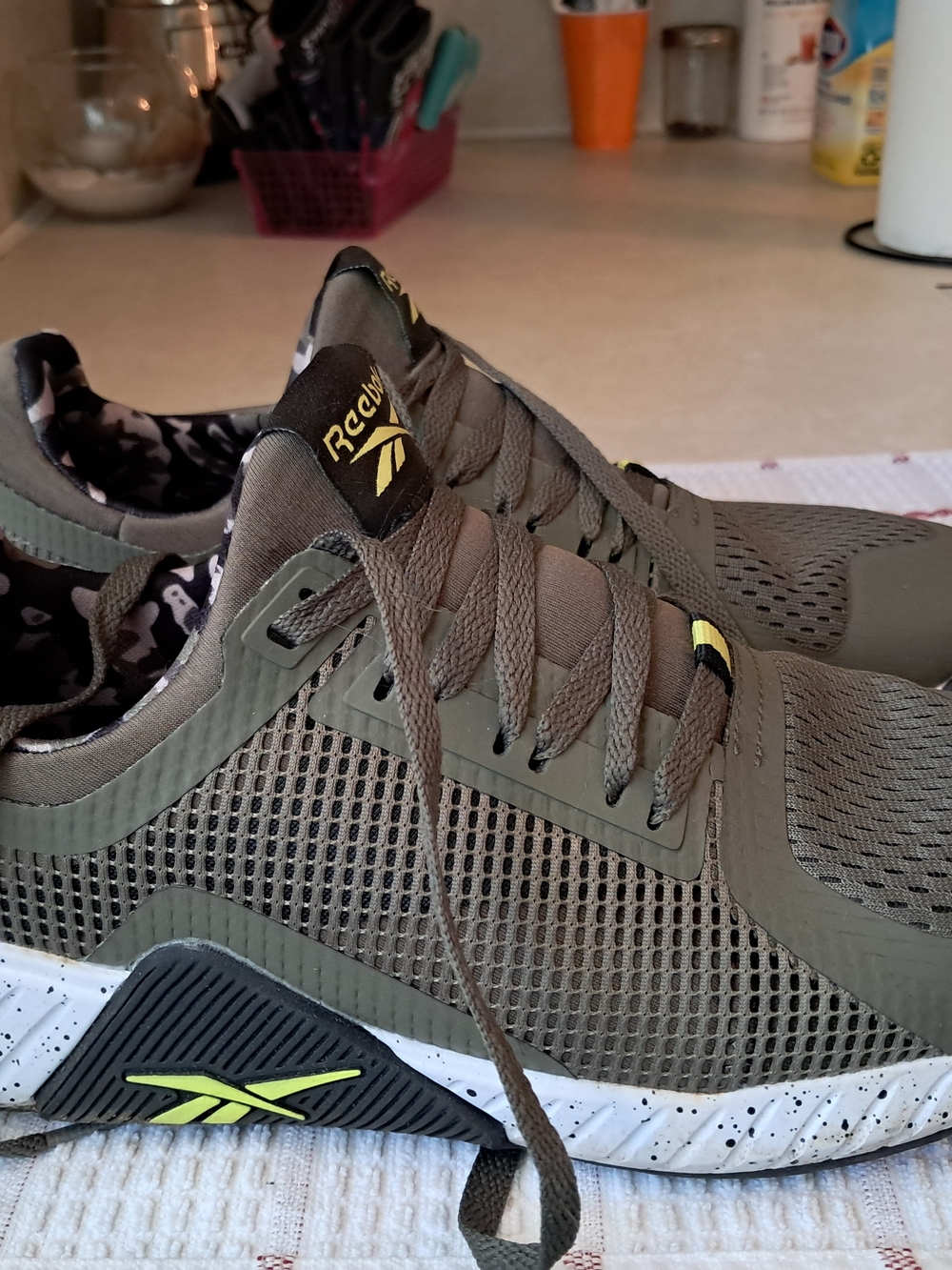 Reebok Men’s Athletic Shoes Galaxy Series Camo Trainer Size 8.5 30105MGX